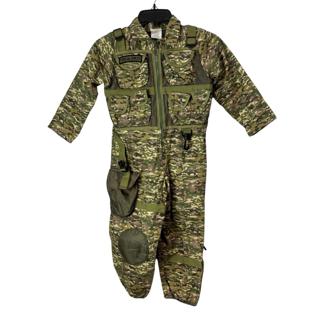 Teetot & Co Special Forces costume army marines miliary camouflage size 5-6